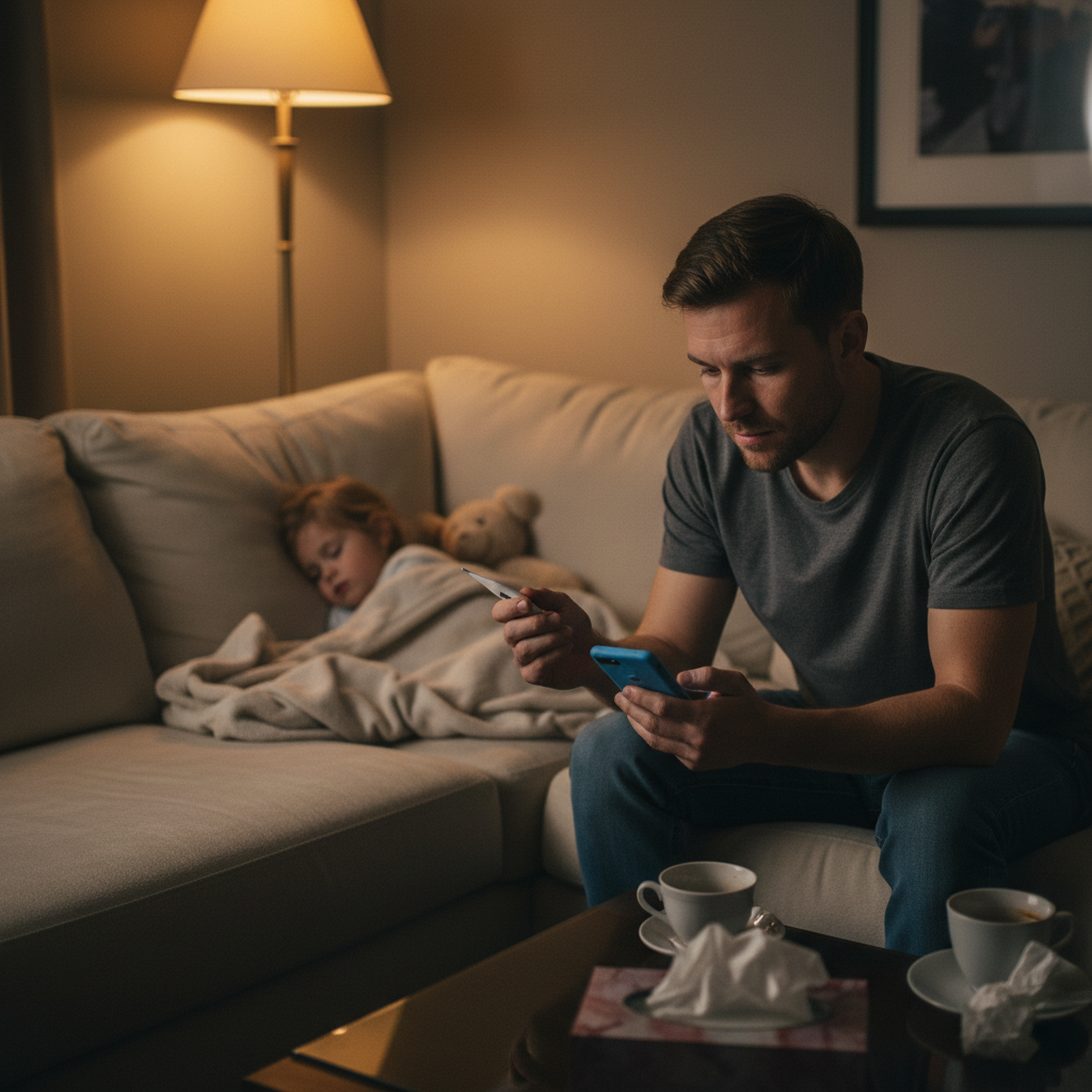 Kind ist Krank. Wann zum Kinderarzt?