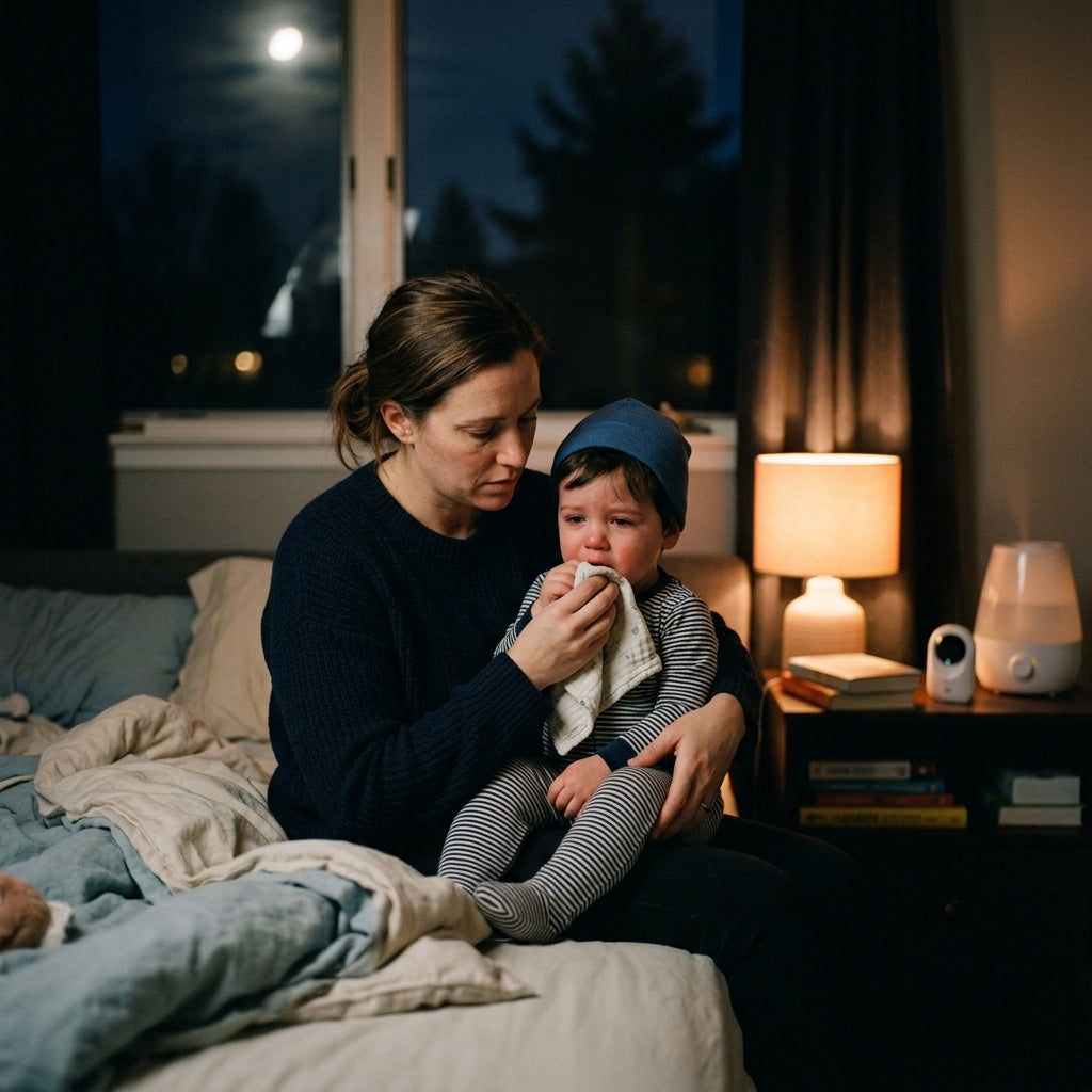 Pseudokrupp: Bellender Husten und Atemnot – was tun?