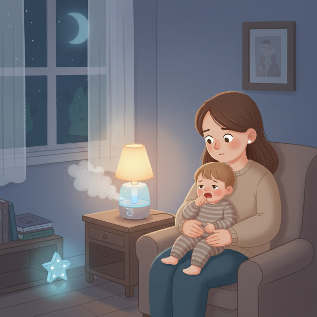 Pseudokrupp: Bellender Husten und Atemnot – was tun?