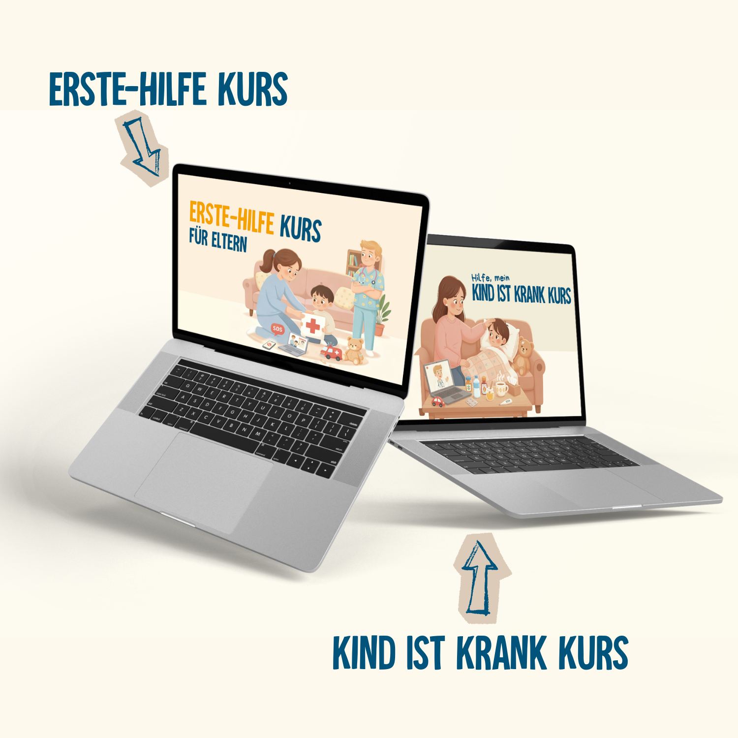 Sicher & Gesund Paket – Erste Hilfe & Kind Krank Kurs