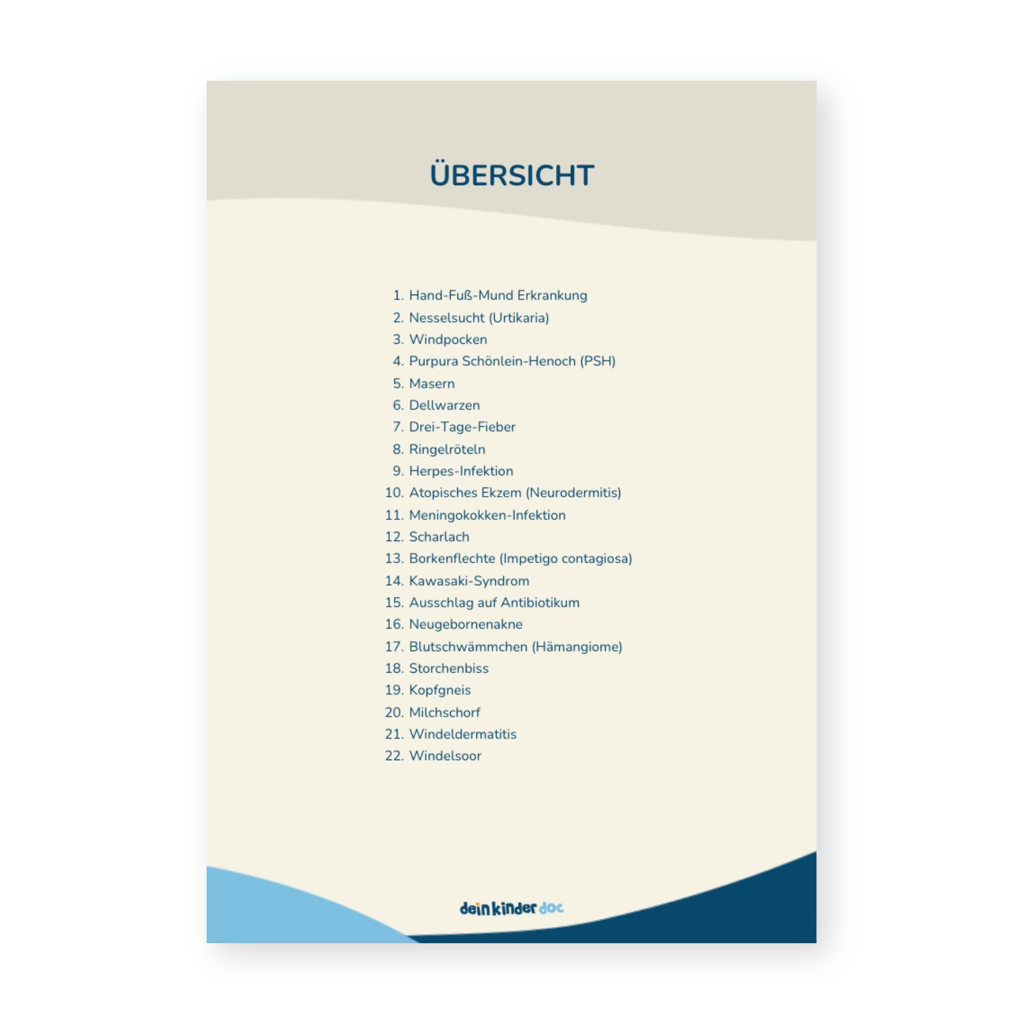 Kinder Hautausschläge (E-Book) Handbuch für Eltern